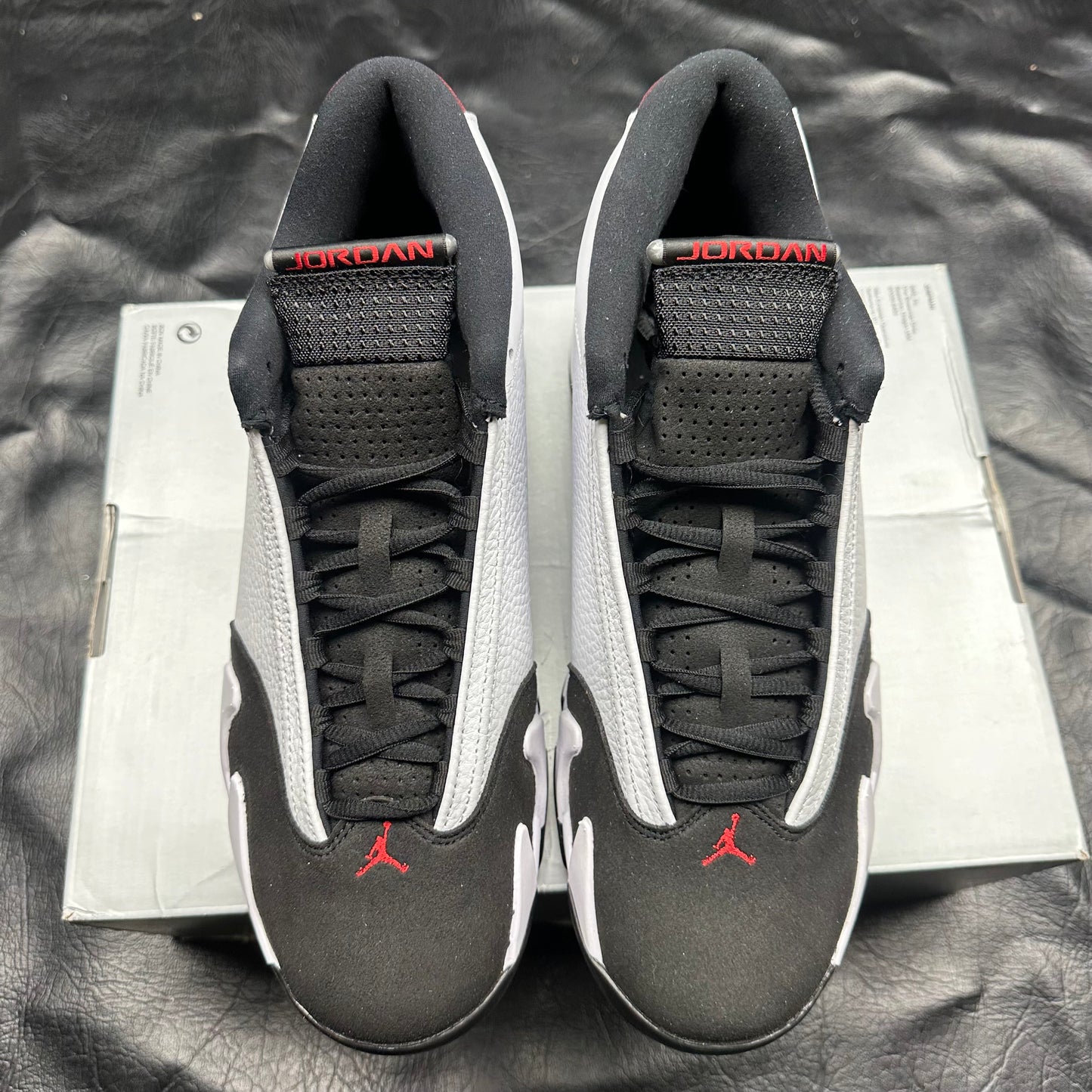 Jordan 14 Retro Black Toe *NO BOX LID*