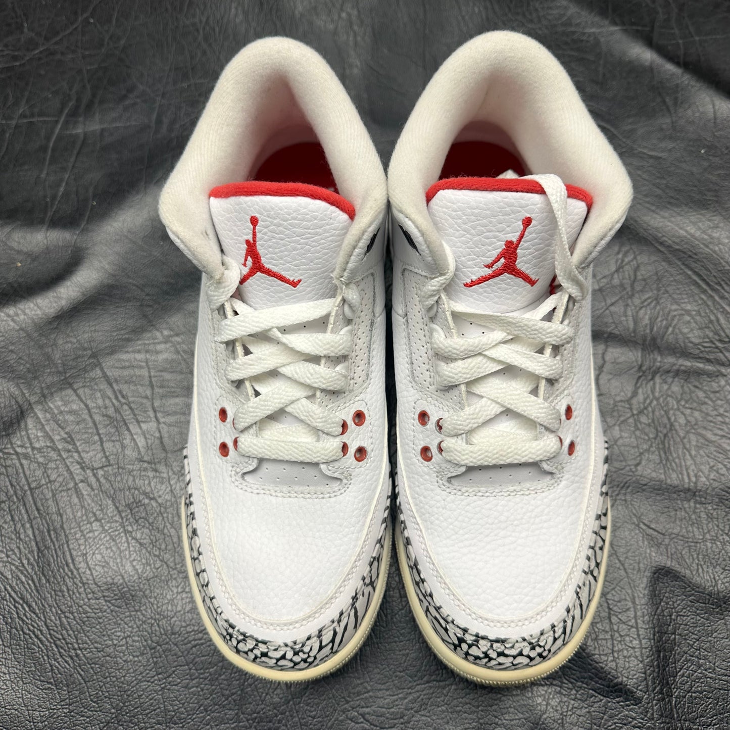Jordan 3 Retro Hall of Fame (GS) (New With Flaw) (5.5Y) *NO BOX*