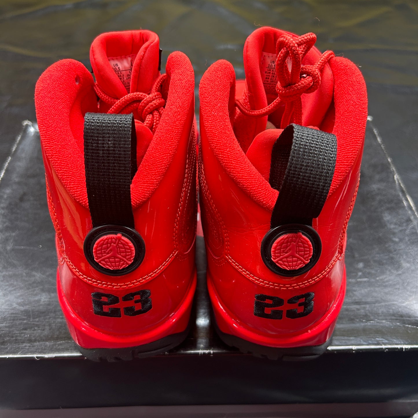 Jordan 9 Retro Chile Red (Tried On) (10.5)