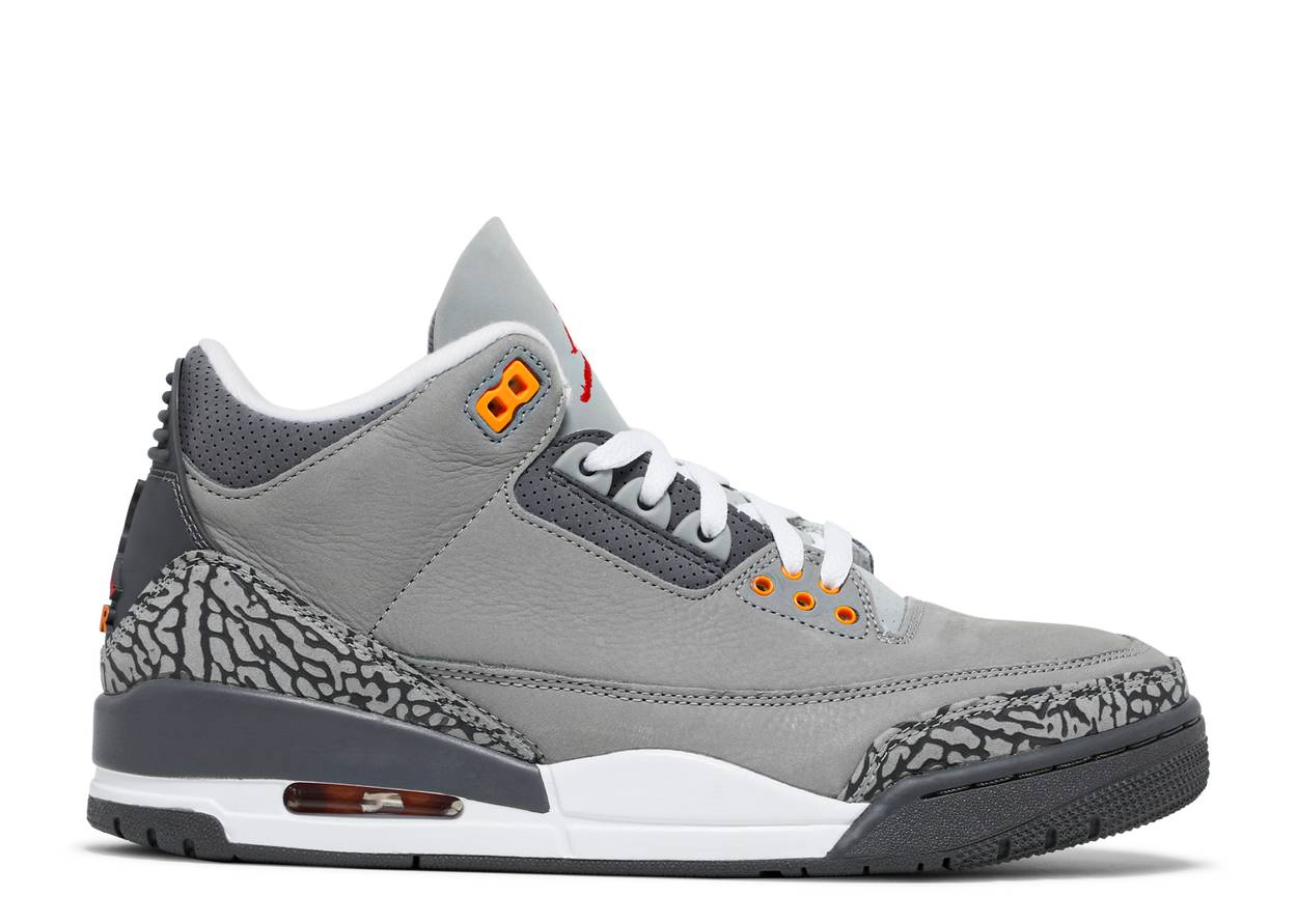 Jordan 3 Retro Cool Grey (2021) (Pre-Owned) Size 9.5