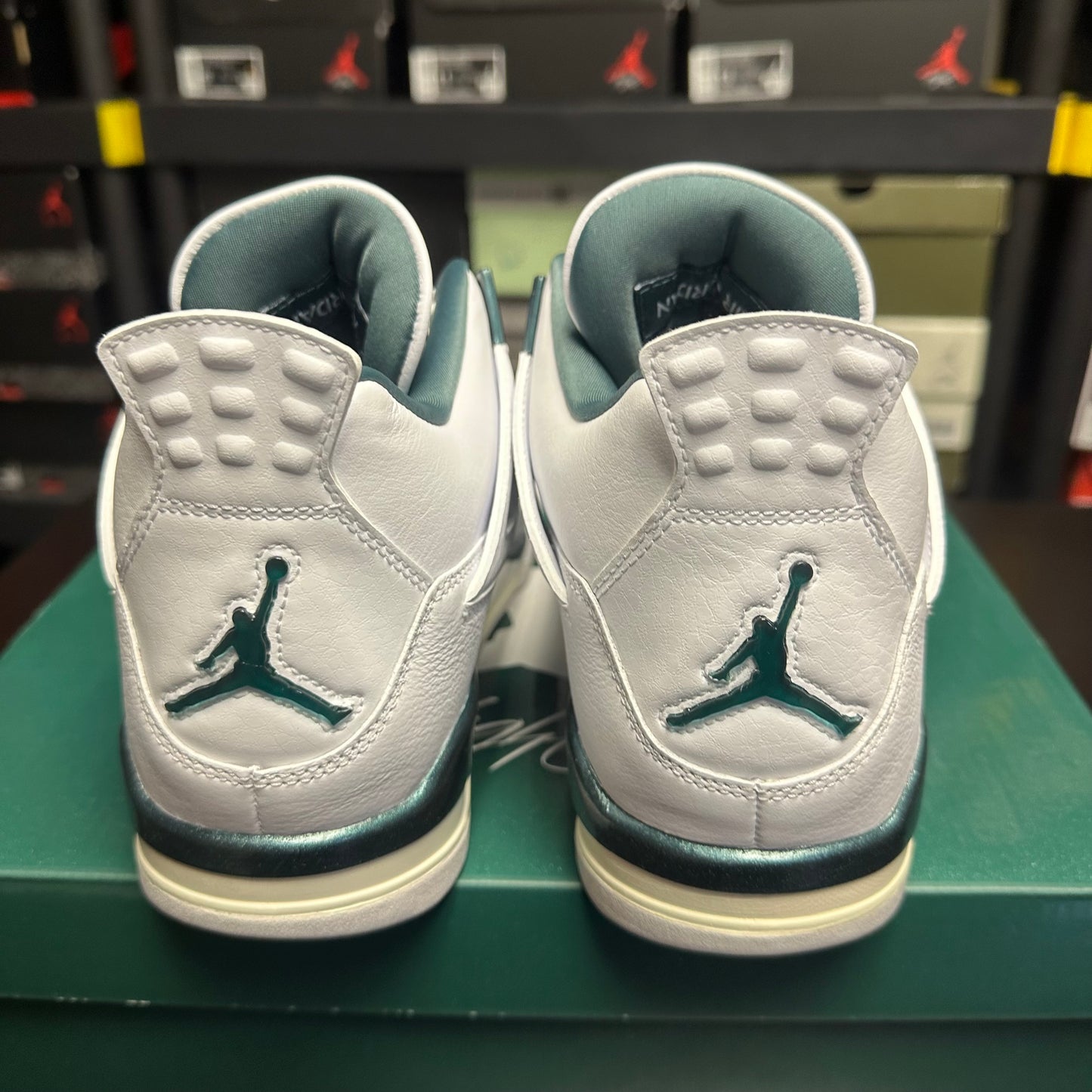 Jordan 4 Retro Oxidized Green