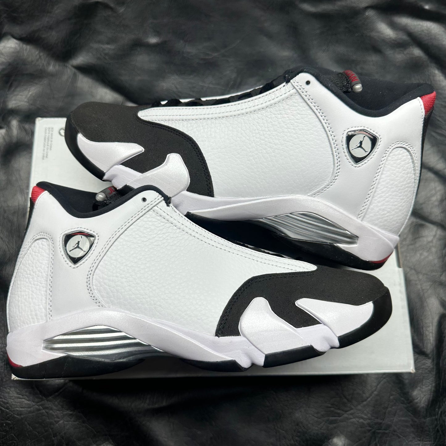 Jordan 14 Retro Black Toe *NO BOX LID*