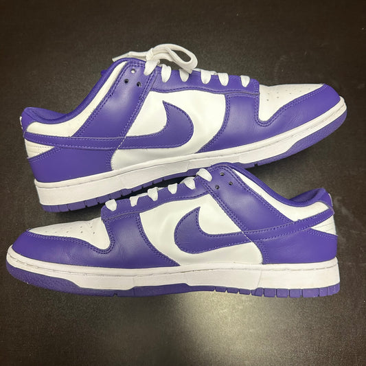 Nike Dunk Low Championship Court Purple (Pre-Owned) (12.5) *NO BOX*