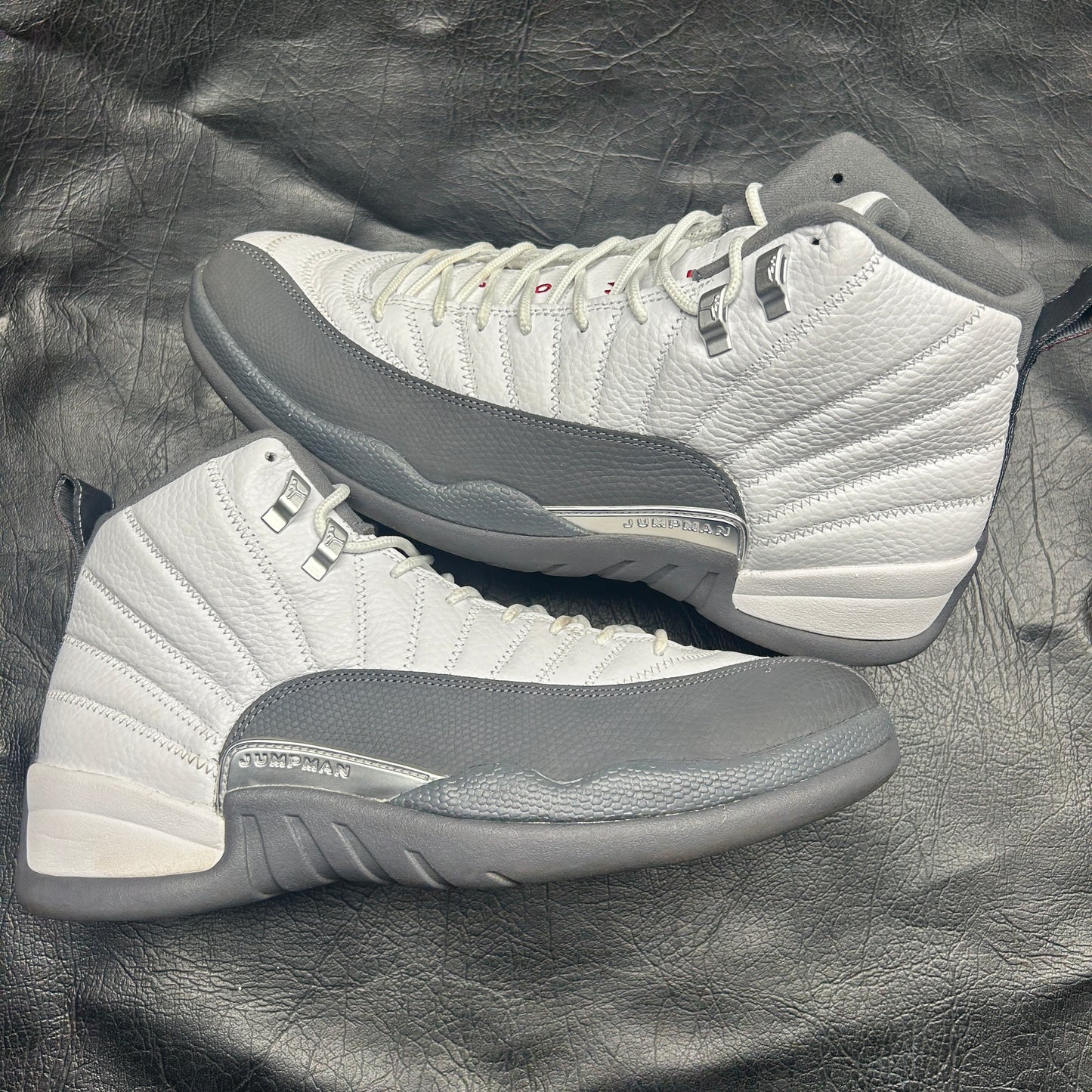 Jordan 12 Retro White Dark Grey (Pre-Owned) (12)