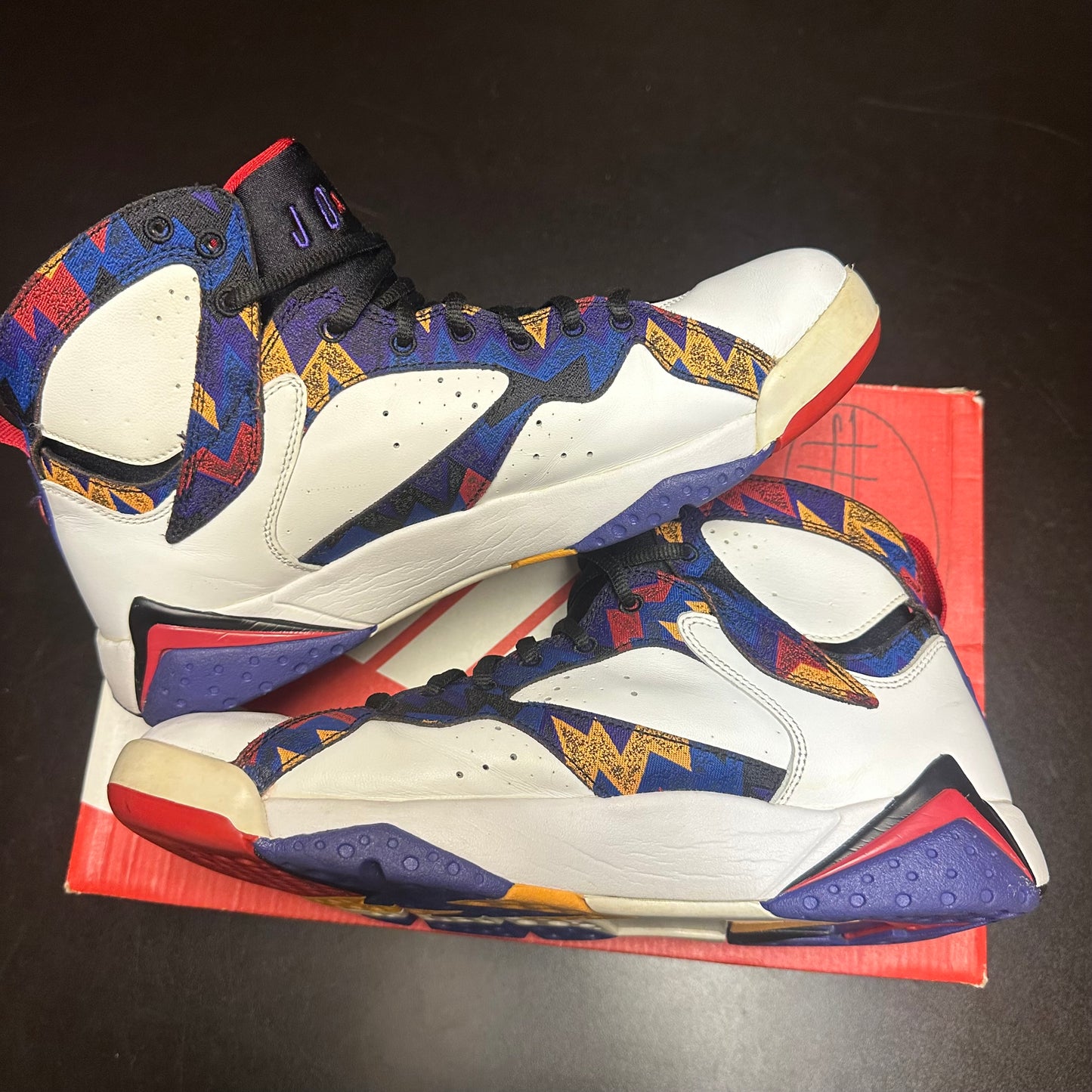 Jordan 7 Retro Nothing But Net (Pre-Owned) (9.5) *REPLACEMENT BOX*