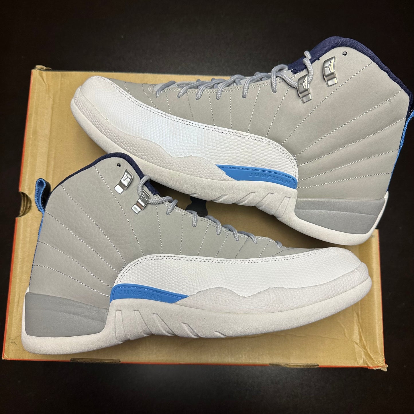 Jordan 12 Retro Grey University Blue (Pre-Owned) (12)