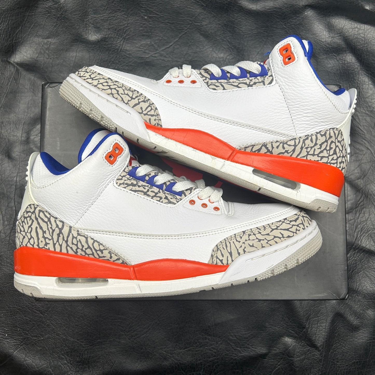Jordan 3 Retro Knicks (Pre-Owned) Size 9.5