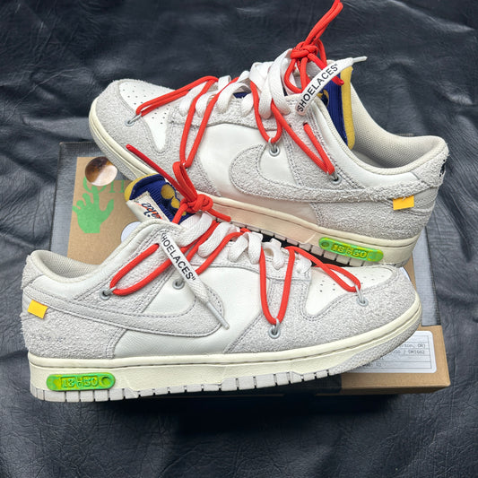 Nike Dunk Low Off White Lot 13 (Pre-Owned) Size 9.5