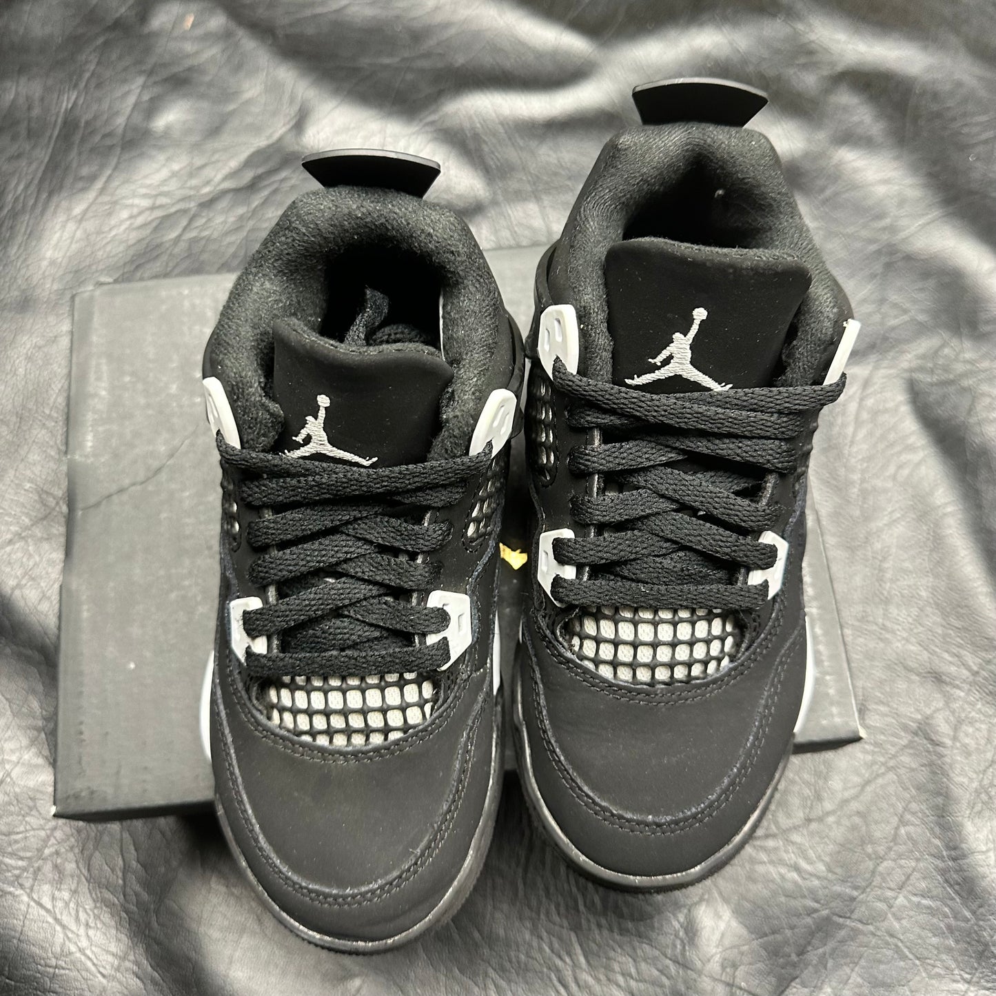 Jordan 4 Retro White Thunder (Preschool) (Pre-Owned) (11C)