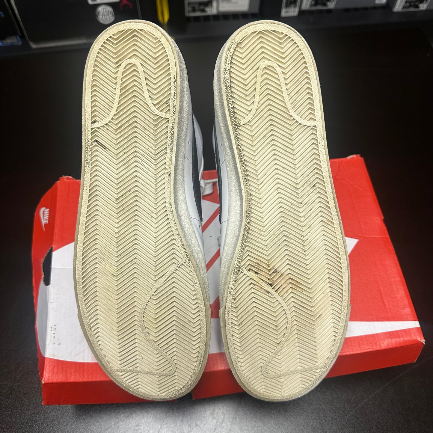 Nike Blazer Mid 77 White Black (Pre-Owned) (11) *REPLACEMENT BOX*
