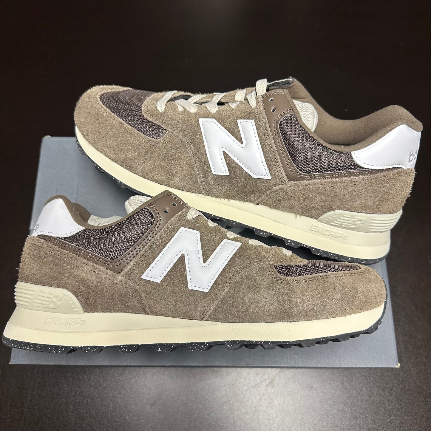 New Balance 574 Dark Mushroom