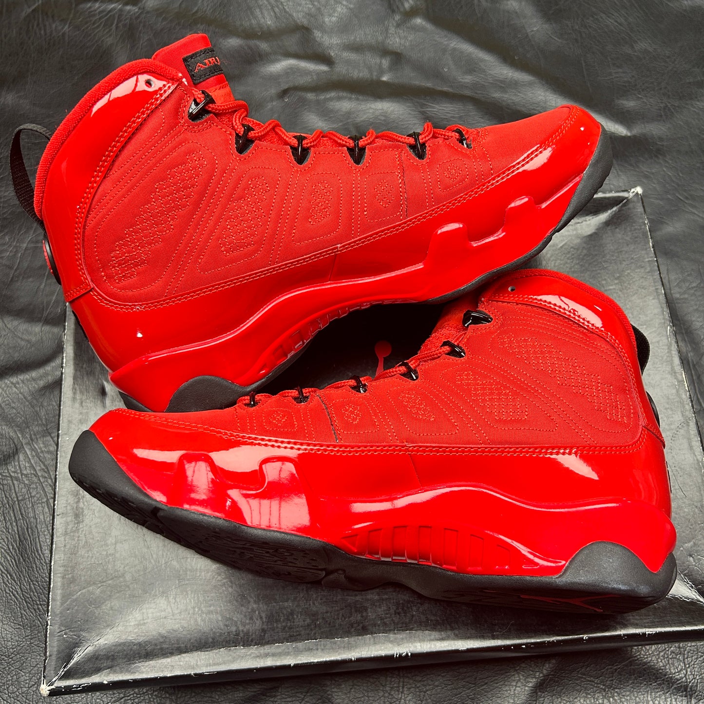 Jordan 9 Retro Chile Red (Tried On) (10.5)