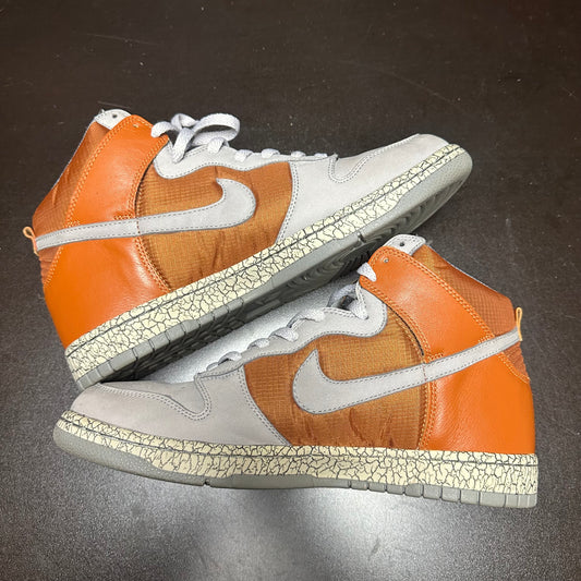 Nike SB Dunk High Earthquake Dark Orange (Pre-Owned) (10.5) *NO BOX*