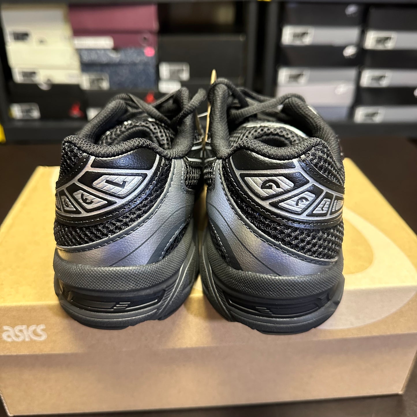 ASICS GEL-1130 Black Pure Silver (GS)
