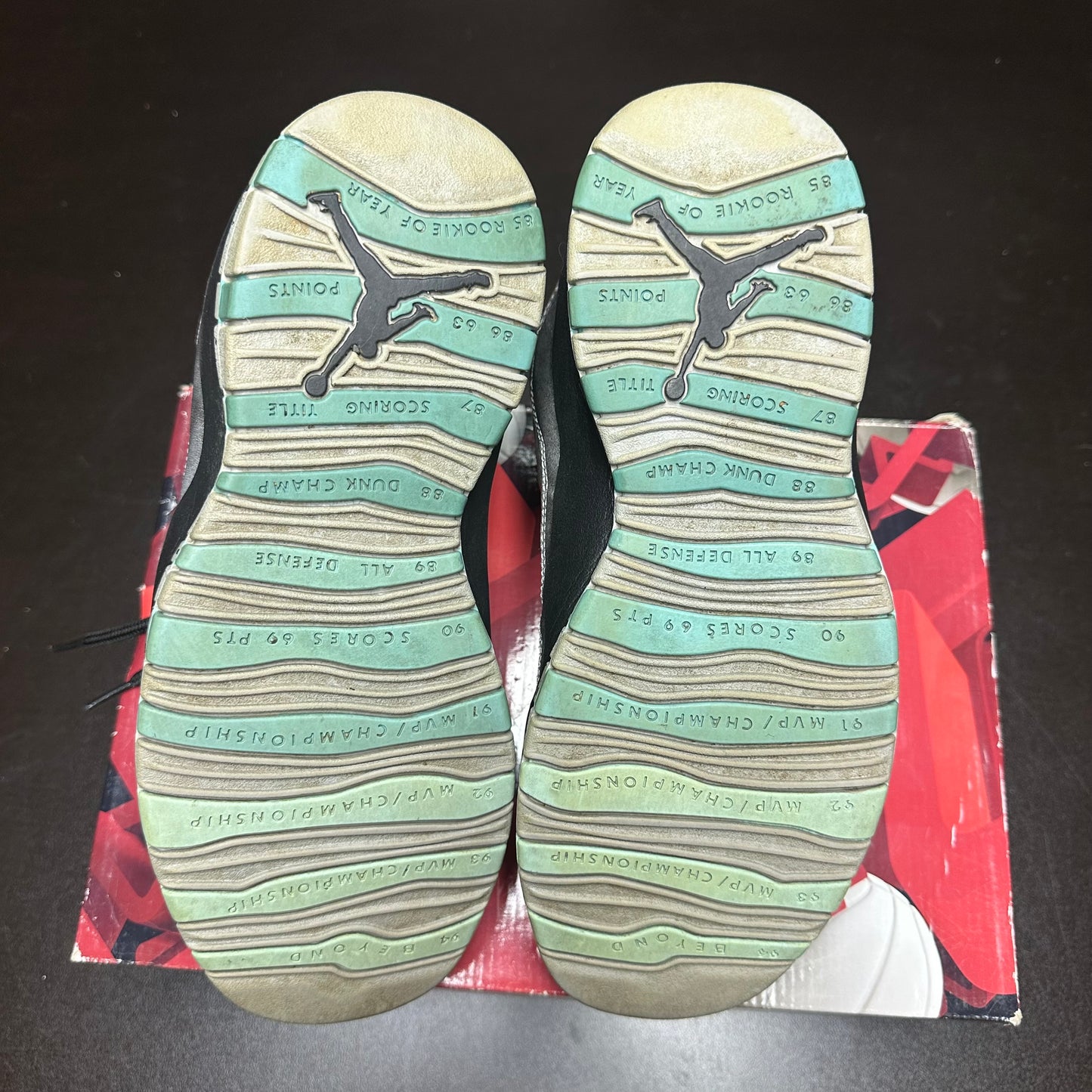 Jordan 10 Retro Lady Liberty (Pre-Owned) (9.5) *REPLACEMENT BOX*