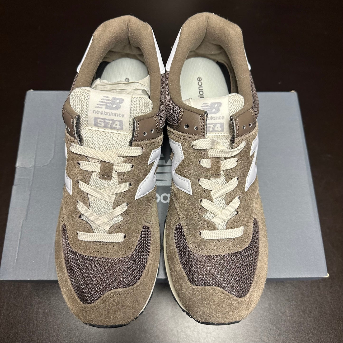 New Balance 574 Dark Mushroom