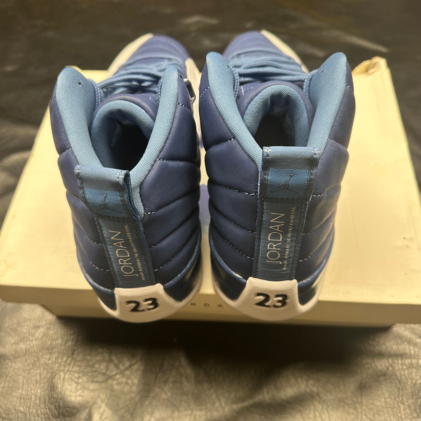 Jordan 12 Retro Indigo (Tried On) (10)