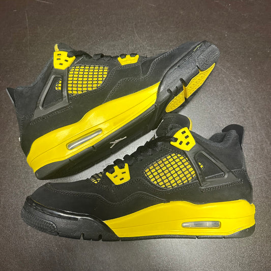 Jordan 4 Retro Thunder (GS) (Pre-Owned) (6Y) *NO BOX*