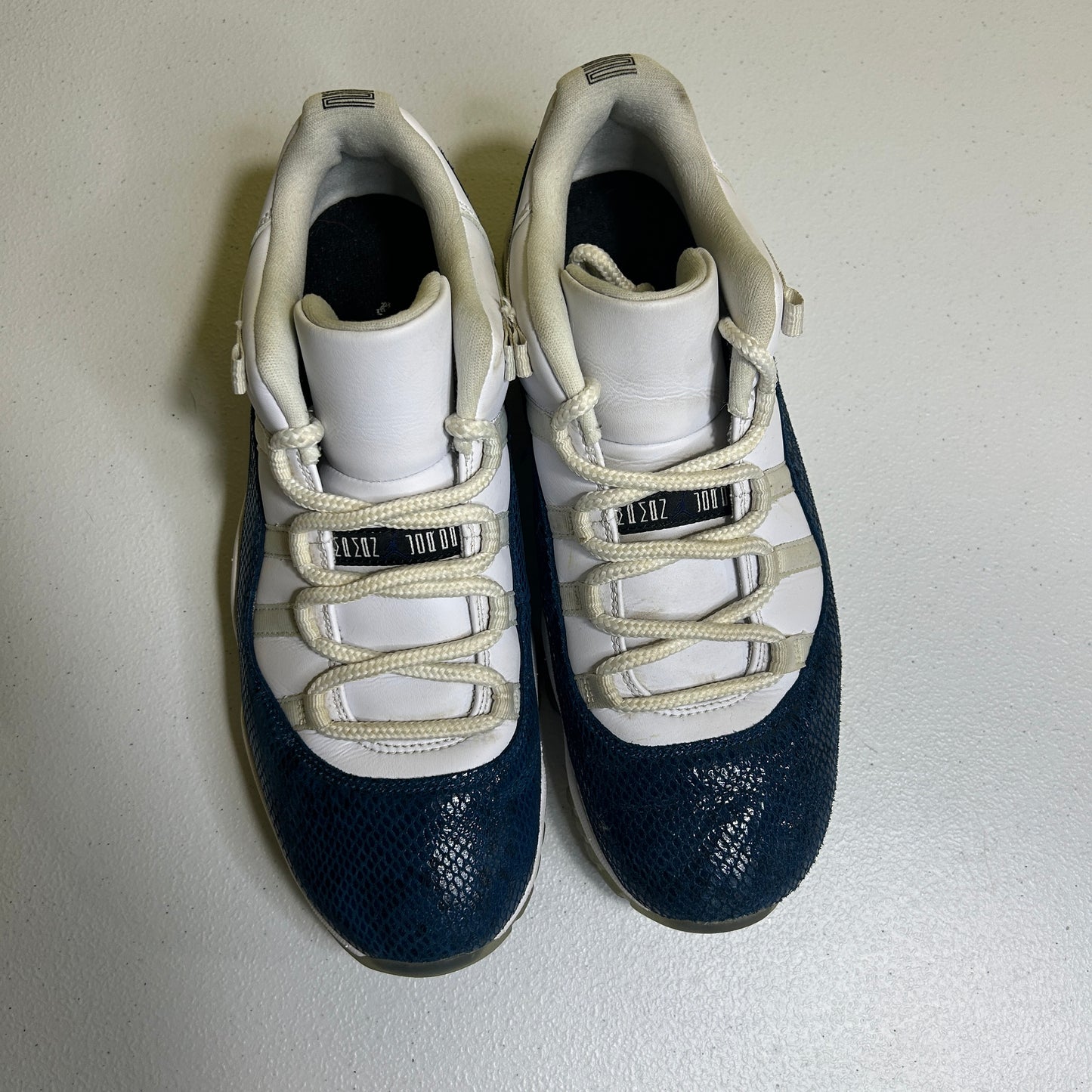 Jordan 11 Retro Low Navy Snakeskin (Pre-Owned)