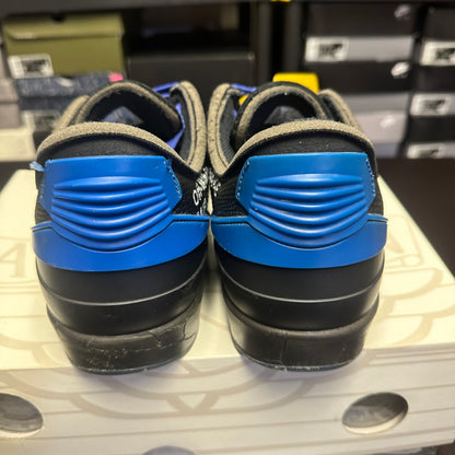 Jordan 2 Retro Low Off-White Black Blue (Pre-Owned) (10)