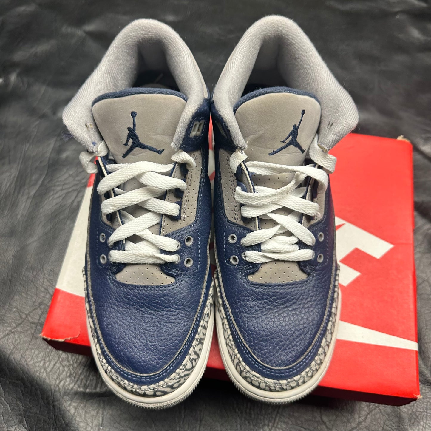 Jordan 3 Retro Georgetown (GS) (Pre-Owned) (5.5) *REPLACEMENT BOX*