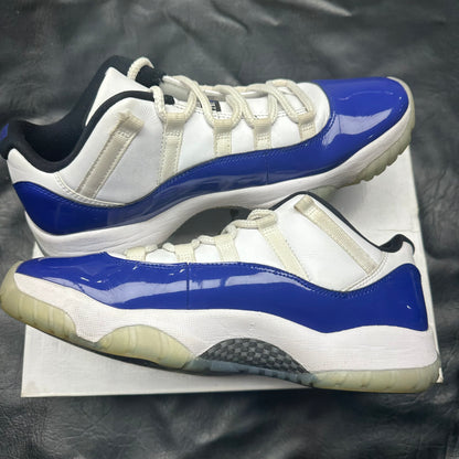 Jordan 11 Retro Low White Concord (W) (Pre-Owned) (12W)