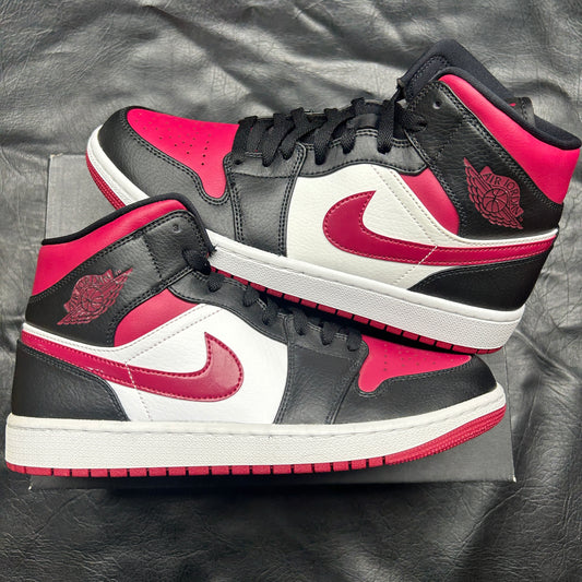 Jordan 1 Mid Noble Red