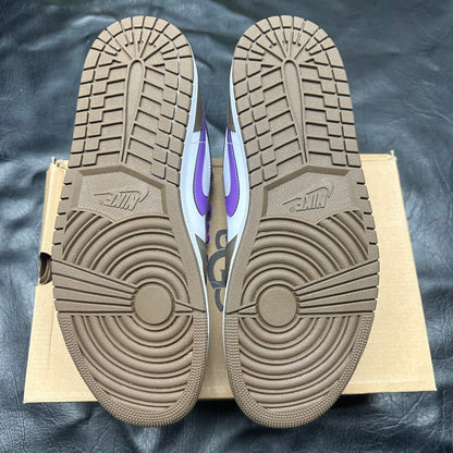 Jordan 1 Low Purple Mocha *REPLACEMENT BOX*