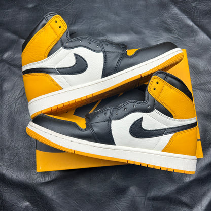 Jordan 1 Retro High Yellow Toe (Tried-On) (9)