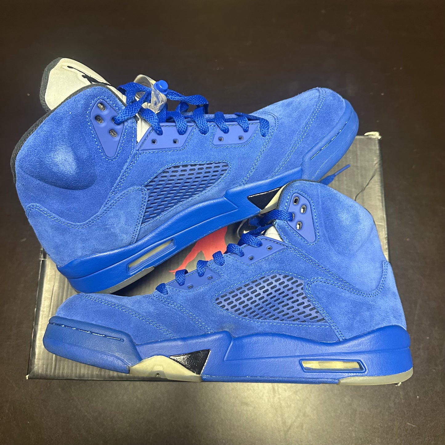 Jordan 5 Retro Blue Suede (Pre-Owned) (10)