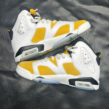 Jordan 6 Retro Yellow Ochre (Pre-Owned) Size 6Y NO INSOLES