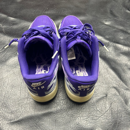 Nike Air Force 1 Low Purple Skeleton (Pre-Owned) Size 9