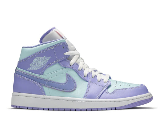 Jordan 1 Mid Purple Aqua (Pre-Owned) Size 12