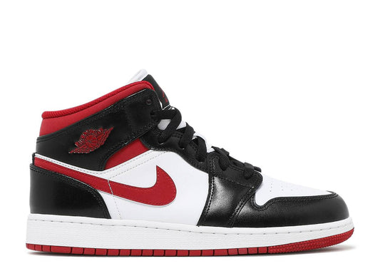 Jordan 1 Mid Black Gym Red (GS) (Pre-Owned)