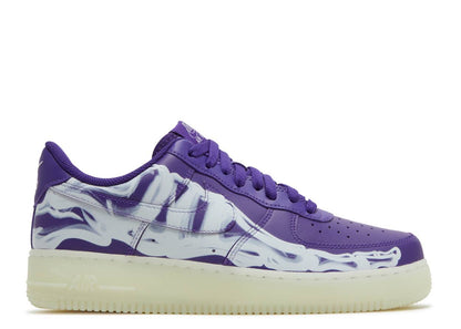 Nike Air Force 1 Low Purple Skeleton (Pre-Owned) Size 9