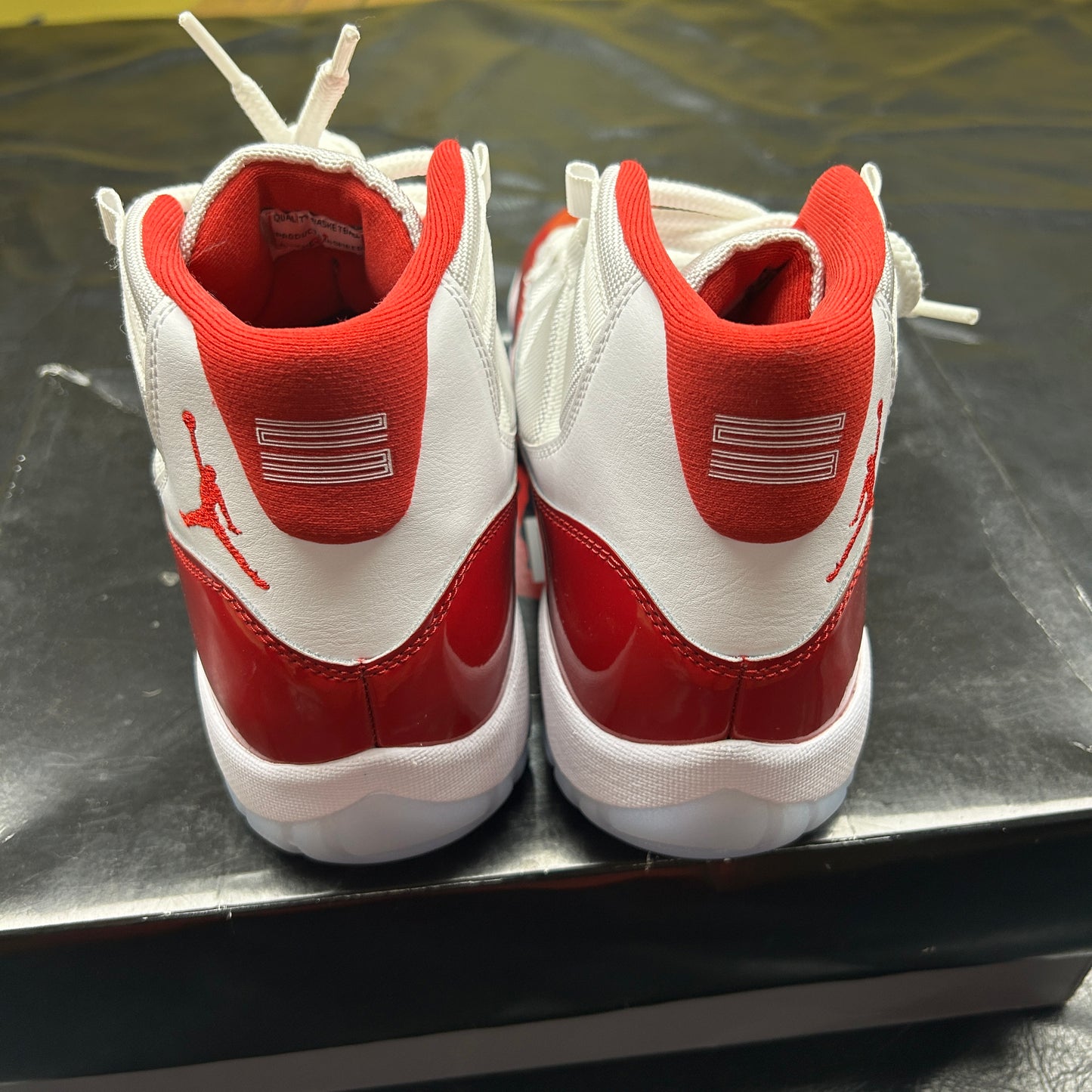 Jordan 11 Retro Cherry (Tried On) (10)