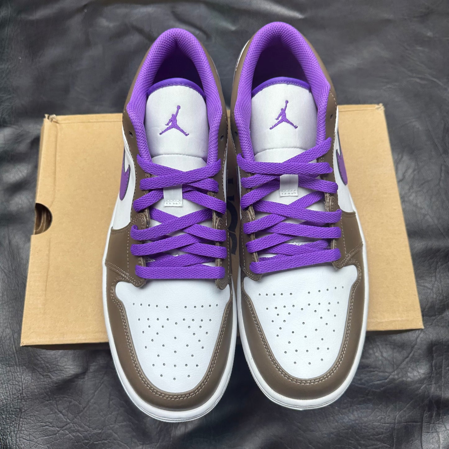 Jordan 1 Low Purple Mocha *REPLACEMENT BOX*