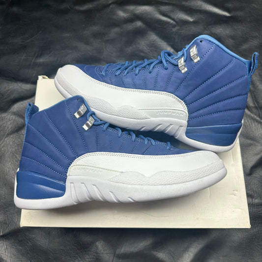 Jordan 12 Retro Indigo (Tried On) (10)