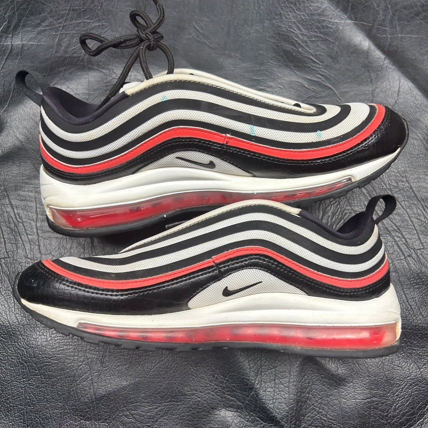 Nike Air Max 97 Black White Red (Pre-Owned) (6Y)