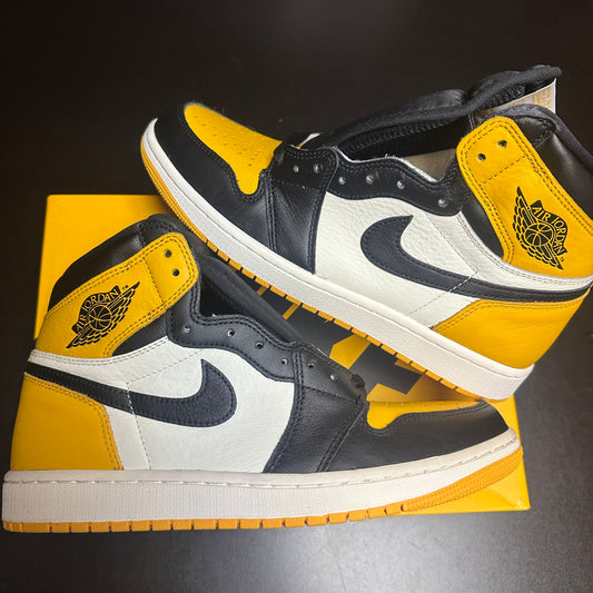 Jordan 1 Retro High Yellow Toe (Like New) (9)