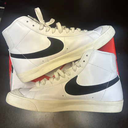 Nike Blazer Mid 77 White Black (Pre-Owned) (11) *REPLACEMENT BOX*
