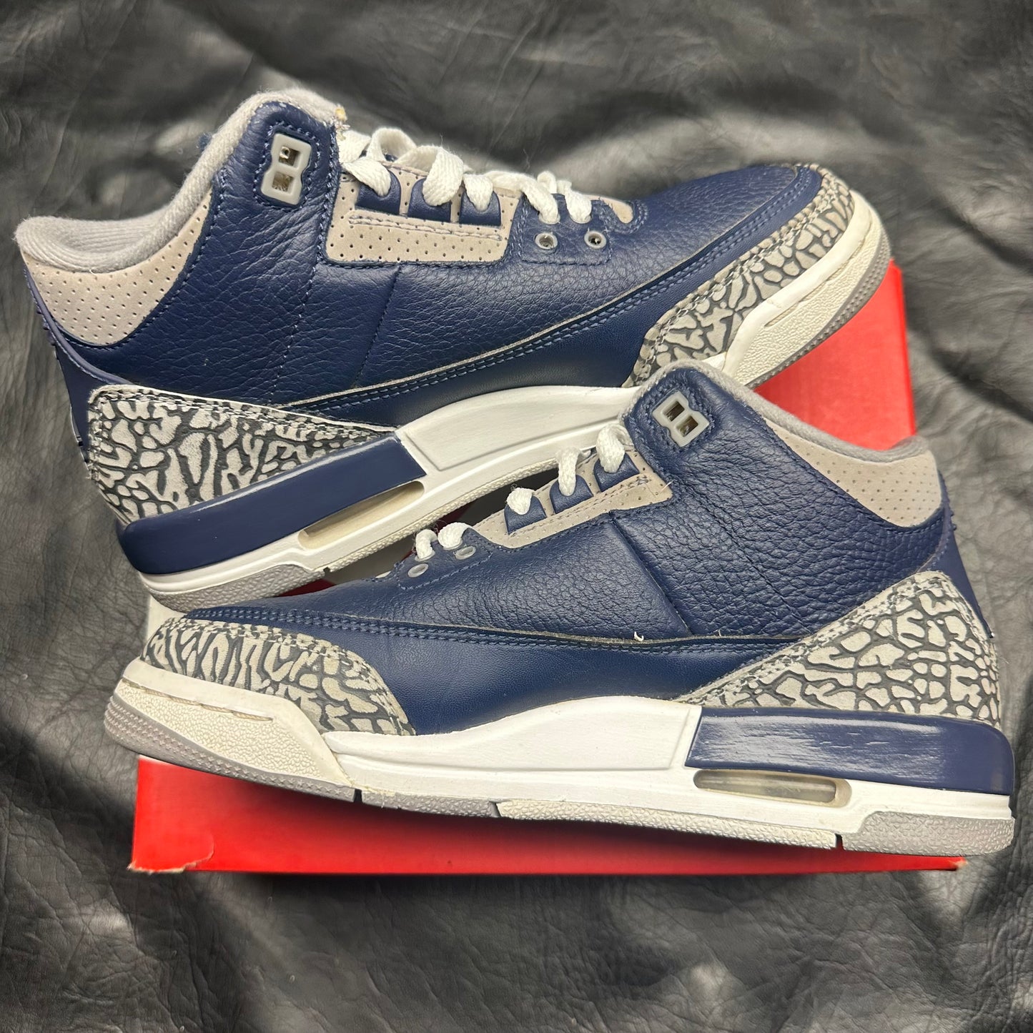 Jordan 3 Retro Georgetown (GS) (Pre-Owned) (5.5) *REPLACEMENT BOX*