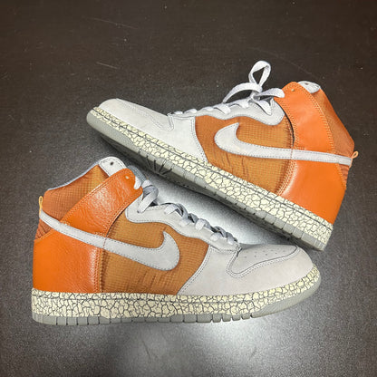 Nike SB Dunk High Earthquake Dark Orange (Pre-Owned) (10.5) *NO BOX*