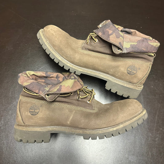 Timberland Roll Top Brown (Pre-Owned) (12) *NO BOX*