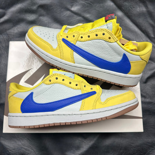 Jordan 1 Low Travis Scott Canary (W)