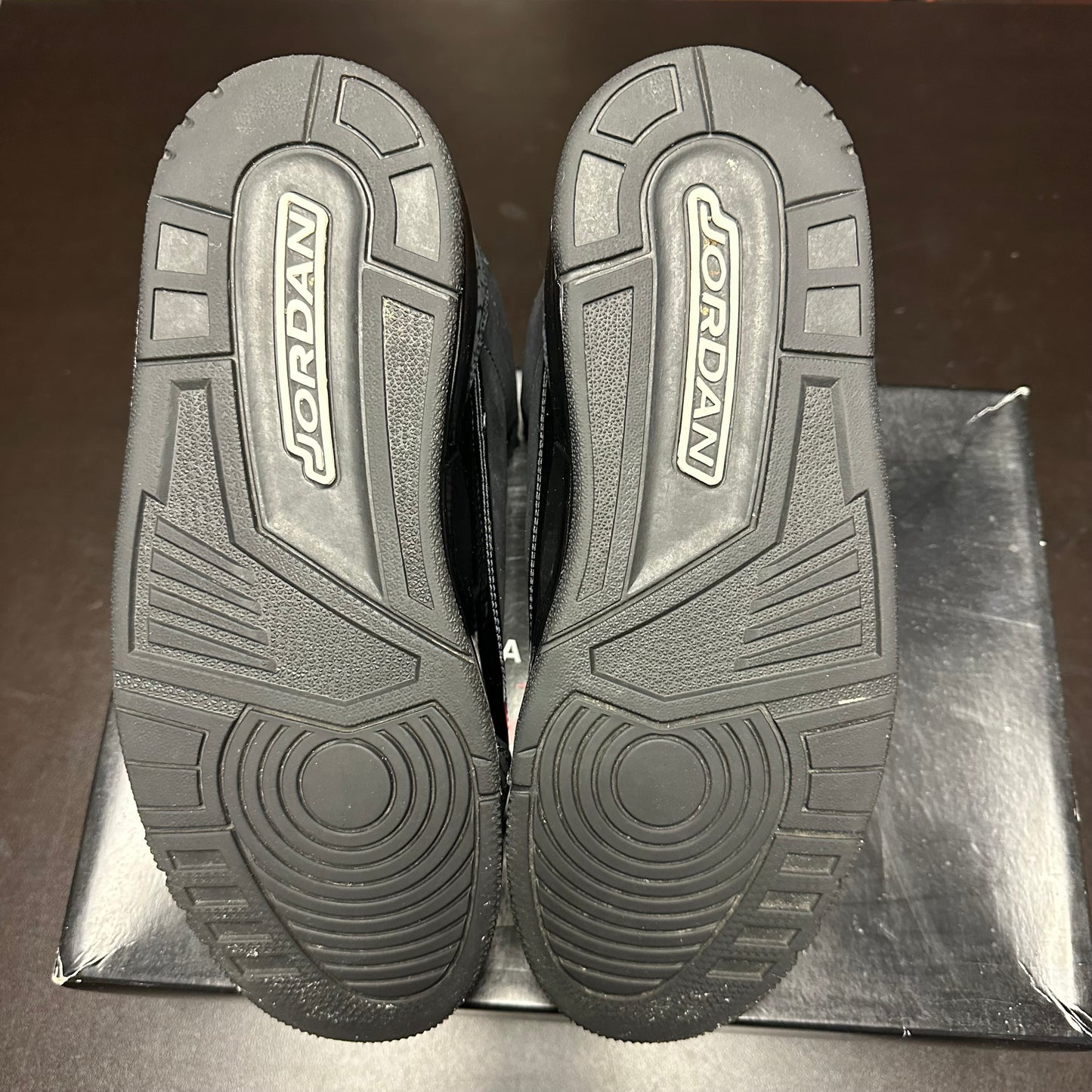 Jordan 3 Retro Black Cat (Pre-Owned) (9) *REPLACEMENT LID*