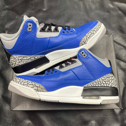 Jordan 3 Retro Varsity Royal (Pre-Owned) (10.5)