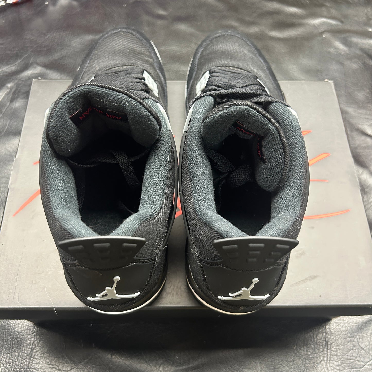Jordan 4 Retro Black Canvas (Pre-Owned) Size 12.5
