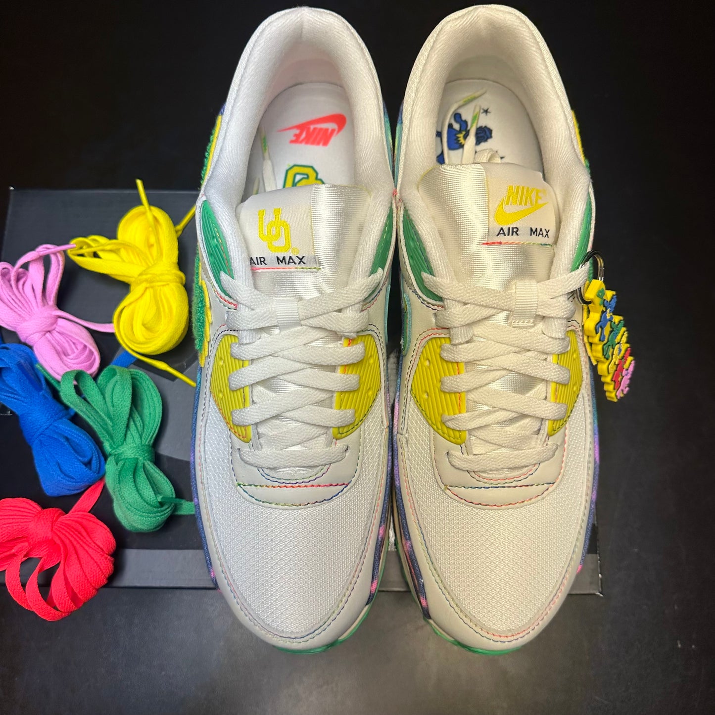 Nike Air Max 90 Grateful Dead Oregon Ducks
