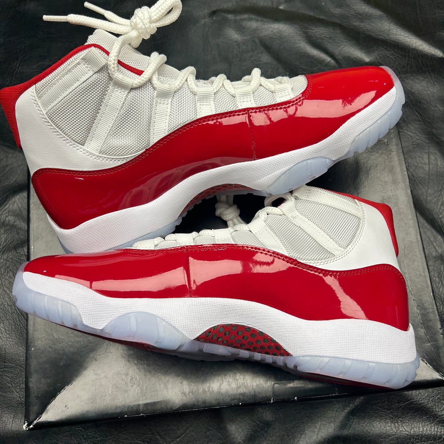 Jordan 11 Retro Cherry (Tried On) (10)